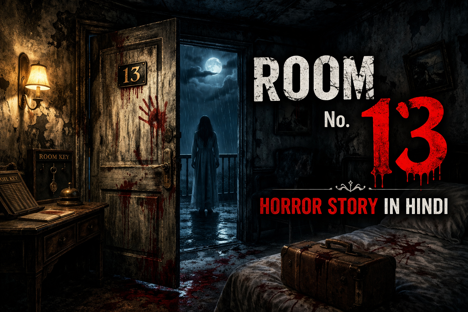Room No. 13 - Short horror story - डरावना सच जो जान ले गया