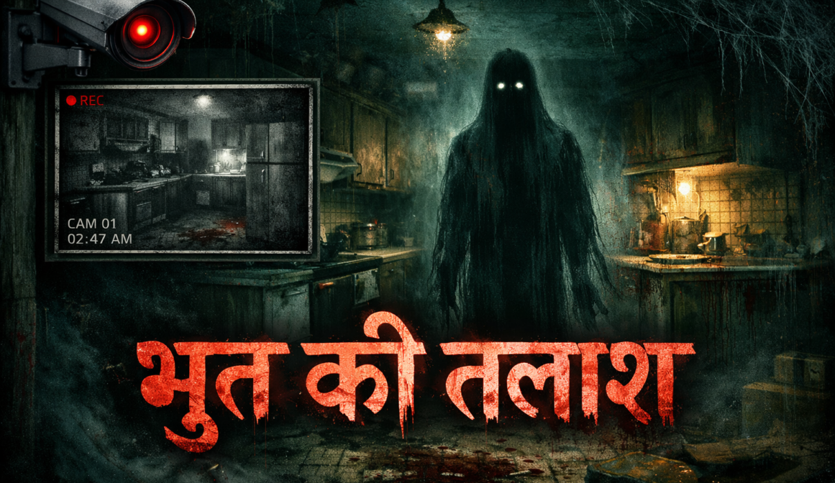भूत की तलाश | Short Horror Story - किचन कैमरे में कैद हुआ खौफनाक सच ﻿
