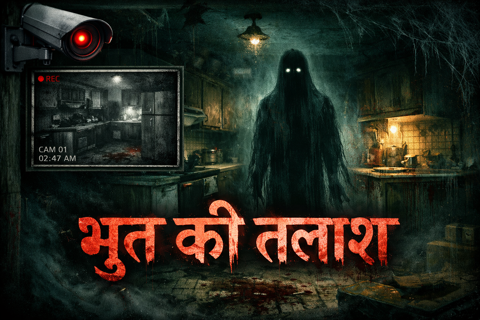 भूत की तलाश | Short Horror Story - किचन कैमरे में कैद हुआ खौफनाक सच ﻿