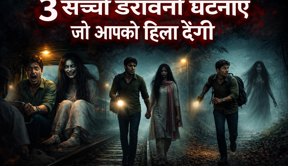 3 सच्ची डरावनी घटनाएं जो आपको हिला देंगी