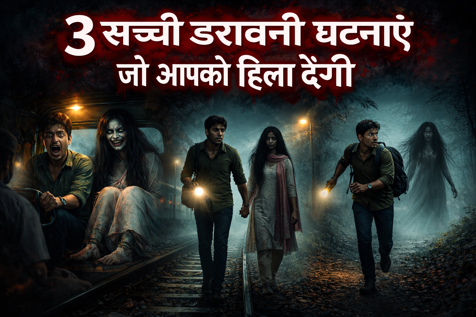 3 सच्ची डरावनी घटनाएं जो आपको हिला देंगी
