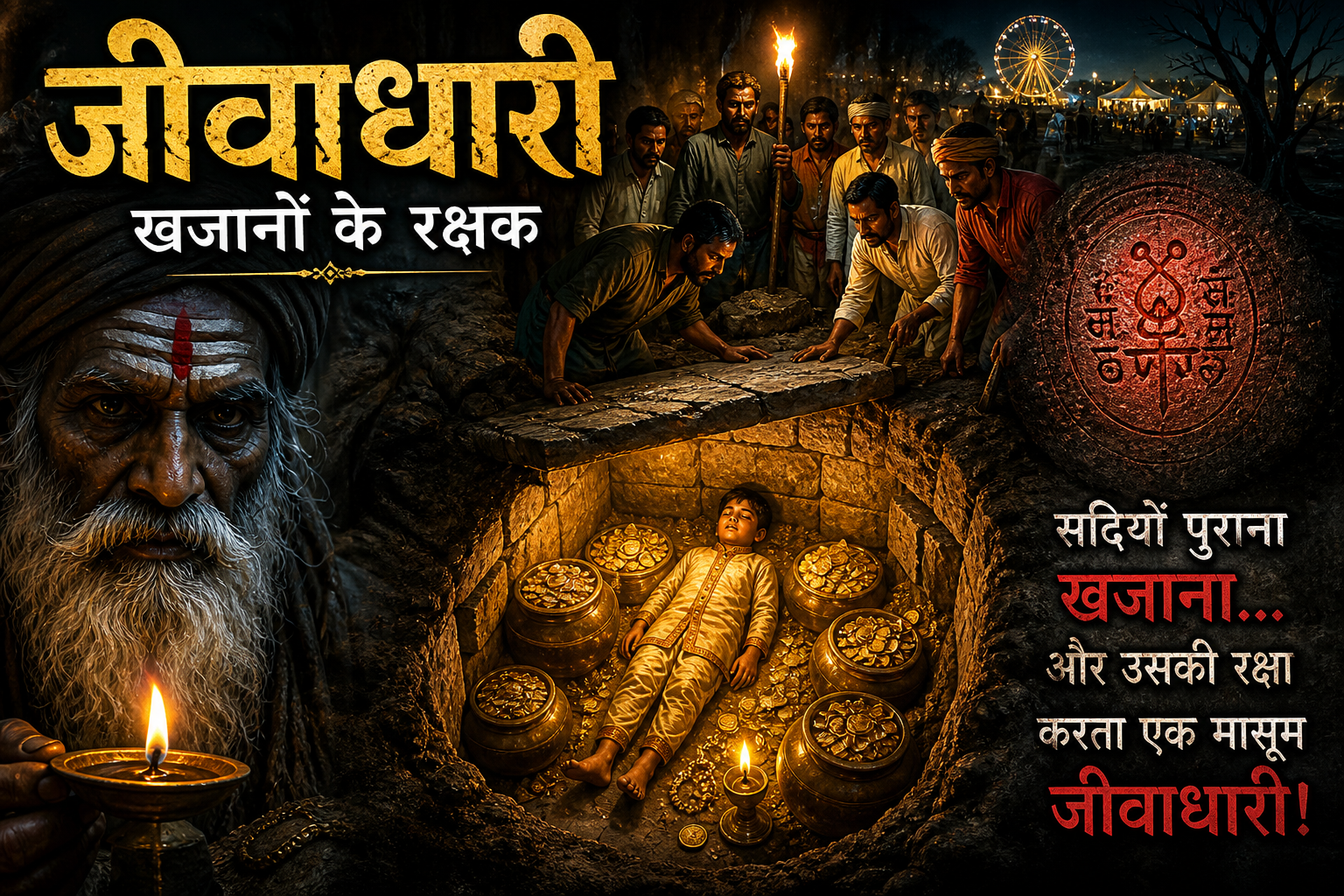 जीवाधारी - खजानों के रहस्यमयी रक्षक