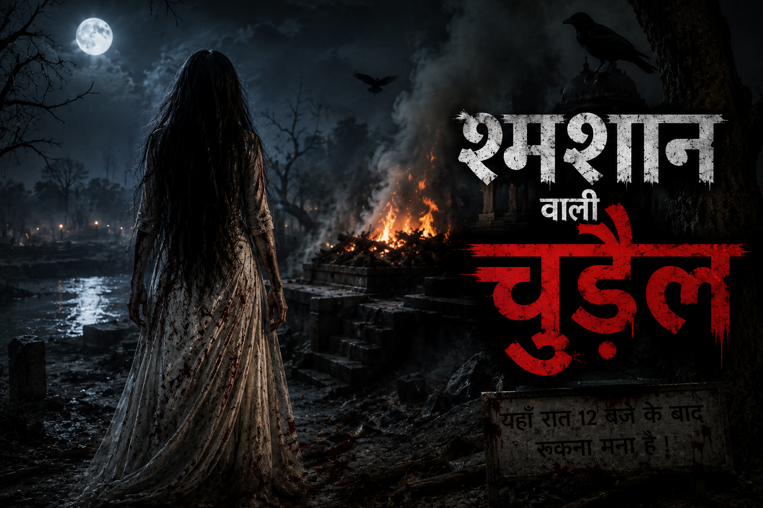 श्मशान वाली चुड़ैल - Real Horror Story in Hindi