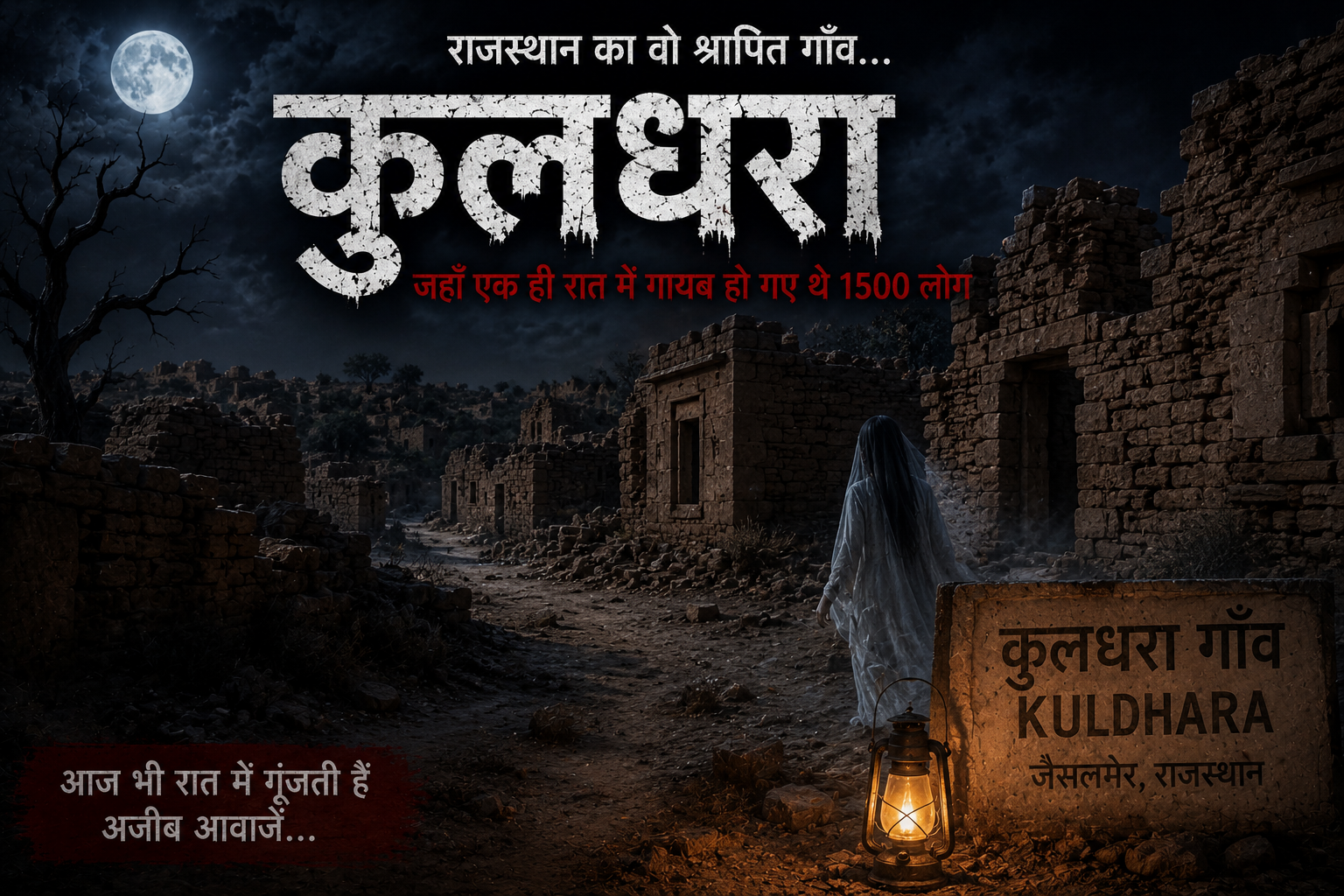 कुलधरा गाँव का रहस्य | Real Haunted Village Horror Story in Hindi