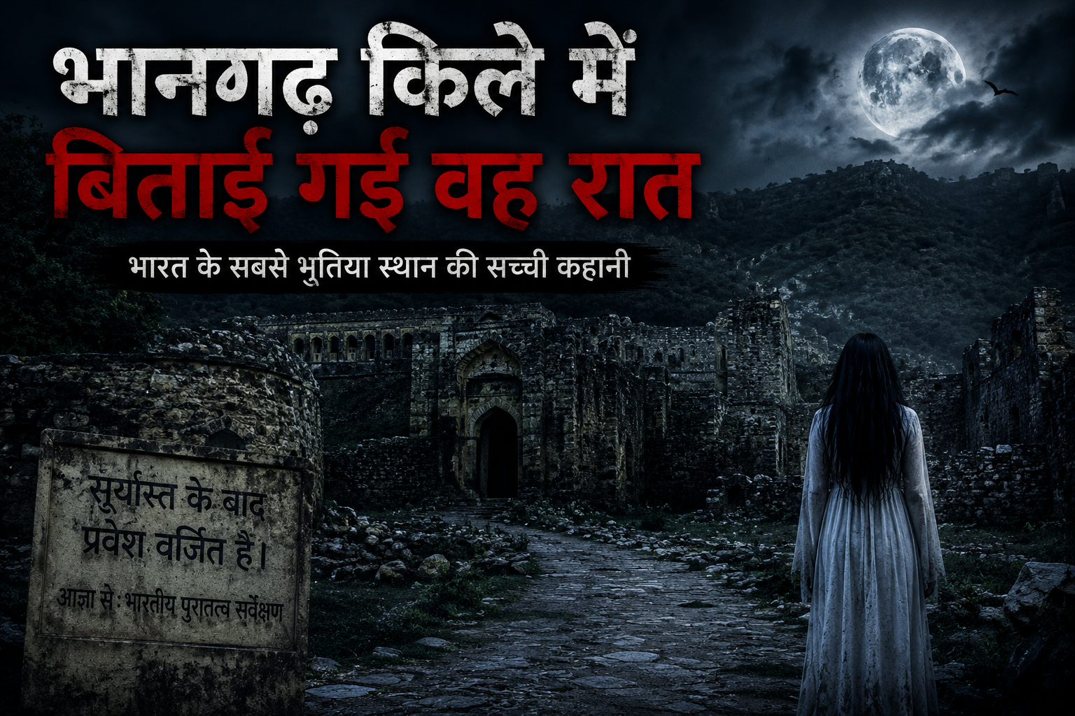 भानगढ़ किले में बिताई गई वह रात | Horror Story in hindi