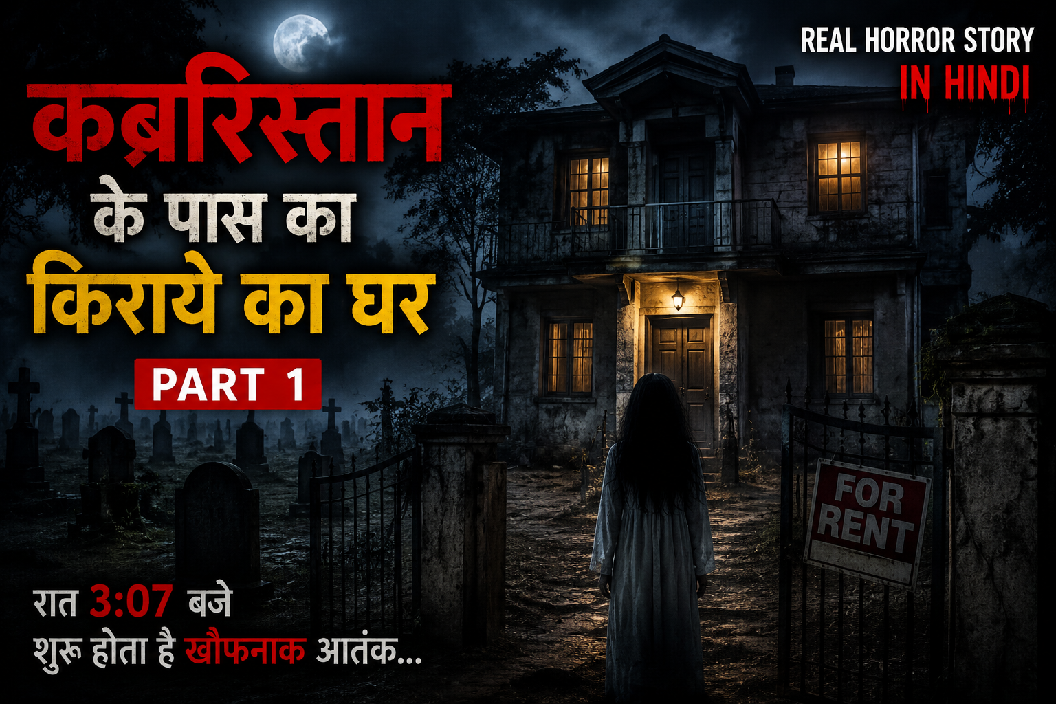 कब्रिस्तान के पास का किराए का घर | Real Horror Story in Hindi (Part 1)