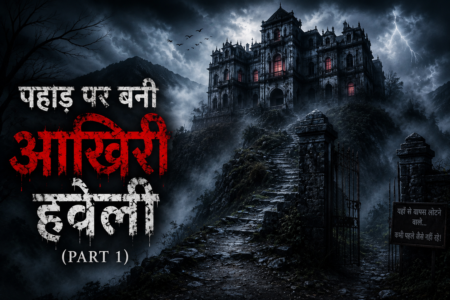 पहाड़ पर बनी आखिरी हवेली Part-1 | Real Horror Story in Hindi