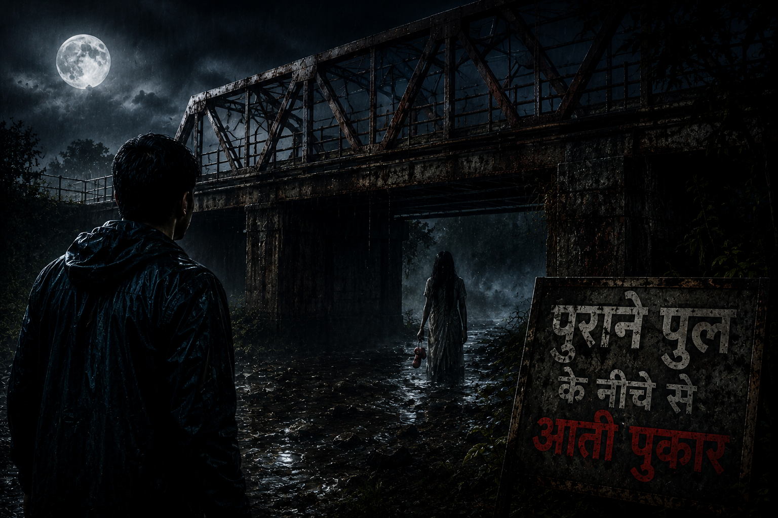 पुराने पुल के नीचे से आती पुकार | Horror Story in Hindi