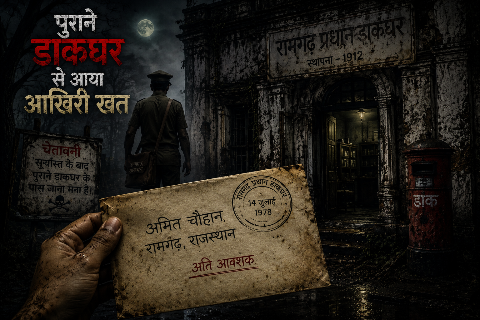 पुराने डाकघर से आया आखिरी खत | Real Horror Story in Hindi