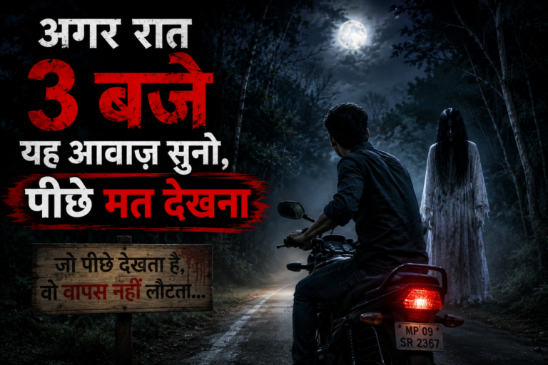 अगर रात 3 बजे यह आवाज़ सुनो तो पीछे मत देखना | Horror Story in Hindi