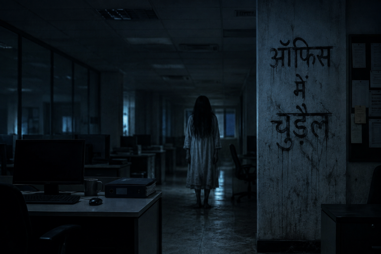 रात की शिफ्ट में ऑफिस में चुड़ैल | डरावनी कहानी